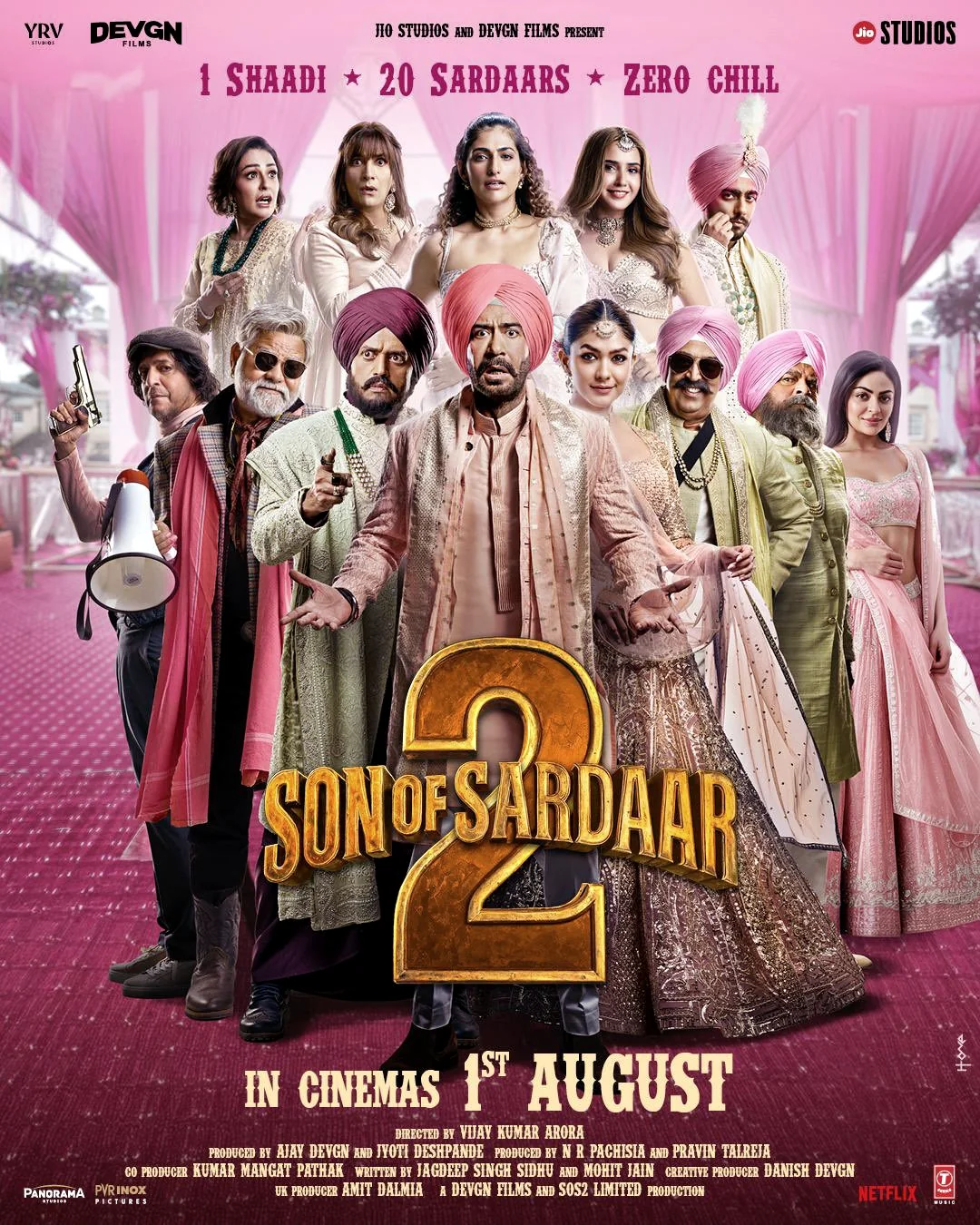 Son of Sardaar 2 original poster